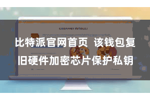 比特派官网首页  该钱包复旧硬件加密芯片保护私钥